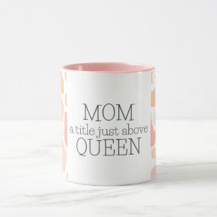 Mug Citation de maman mignonne pour la fête des mères