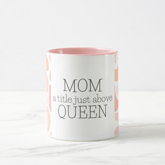 Mug Citation de maman mignonne pour la fête des mères (Centre)