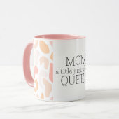 Mug Citation de maman mignonne pour la fête des mères (Devant gauche)