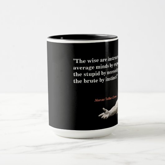 Mug Citation De Marcus Tullius Cicero (Centre)