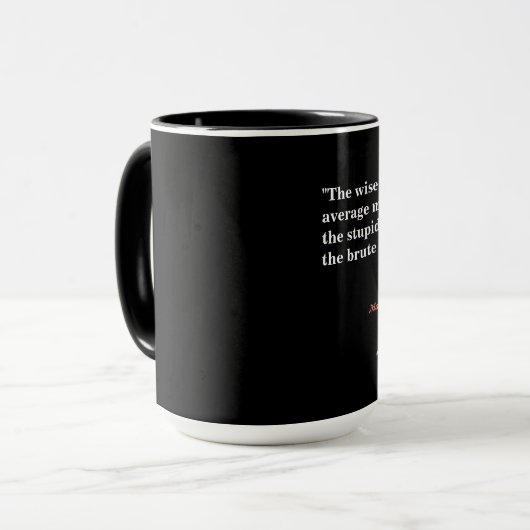 Mug Citation De Marcus Tullius Cicero (Devant gauche)