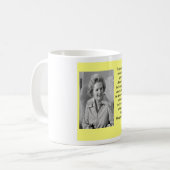 Mug Citation de Margaret Thatcher (Devant gauche)
