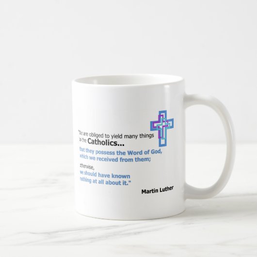 Mug Citation de Martin Luther (Droite)