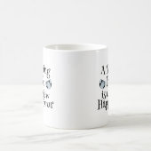 Mug Citation de maternité naptime pour bébé amusant (Centre)