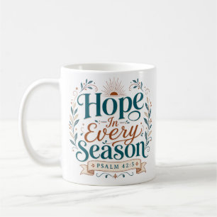 Mug Citation de méditation quotidienne 'Espoir en chaq