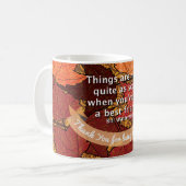 Mug Citation de meilleur ami (Devant gauche)