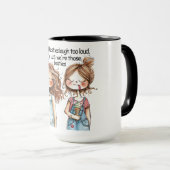 Mug Citation de meilleur ami drôle (Devant droit)