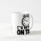 Mug Citation de mensonge (Devant droit)