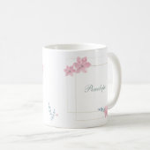 Mug Citation de Mère Fleur Géométrique Belle (Devant droit)