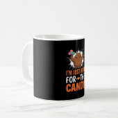 Mug Citation de Monstre de Bonbons d'Halloween Design (Devant gauche)