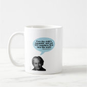 Mug citation de montessori de Maria (Gauche)