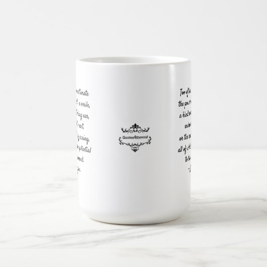 MUG CITATION DE MOTIVATION DE GENTILLESSE PAR LION (Centre)