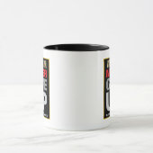 Mug Citation de motivation Ne jamais abandonner Ne jam (Centre)