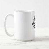 Mug Citation de motivation pour la créativité du café (Gauche)