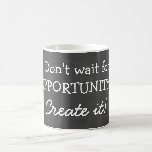Mug Citation de motivation sur tableau noir (Centre)