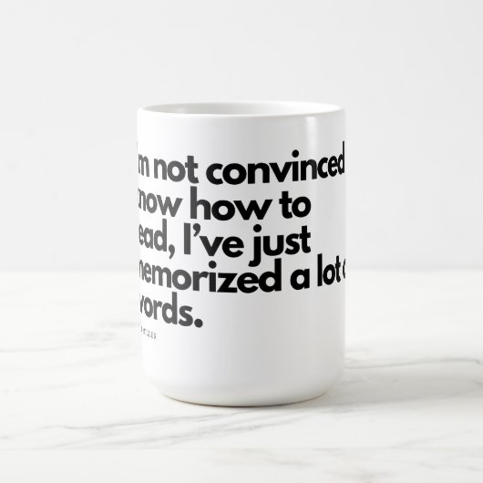 Mug Citation de Nick Miller (Centre)