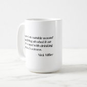 Mug Citation de Nick Miller 3/6 (Devant gauche)