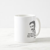 Mug Citation De Nikola Tesla (Devant droit)
