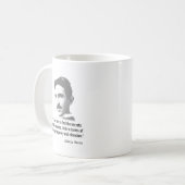 Mug Citation De Nikola Tesla (Devant gauche)