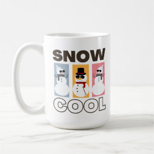 Mug Citation de Noël drôle Cool de neige coloré Snowma
