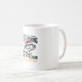 Mug Citation de Noël pêche Stream Design (Devant droit)