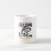 Mug Citation de Noël pêche Stream Design (Centre)