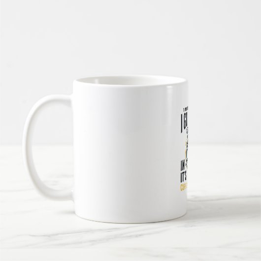 Mug Citation de Noël pêche Stream Design (Gauche)
