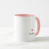 Mug Citation de nom d'anniversaire de sœur incroyable (Devant droit)