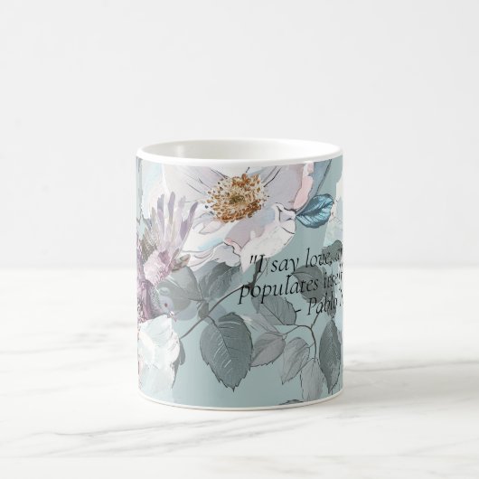 Mug Citation de Pablo Neruda (Centre)