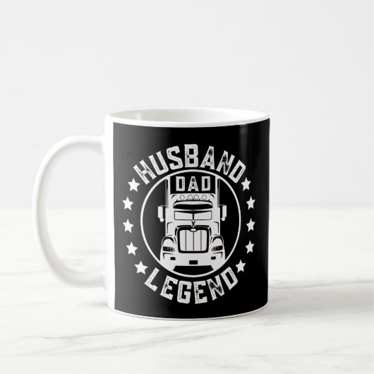 Mug Citation de papa routier vintage (Gauche)