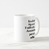 Mug Citation de Pathologiste de la parole instantanée (Devant droit)
