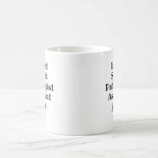 Mug Citation de Pathologiste de la parole instantanée (Centre)
