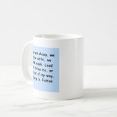 Mug citation de patton de Georges s (Devant gauche)
