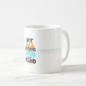 Mug Citation de pause café réfléchie (Devant droit)