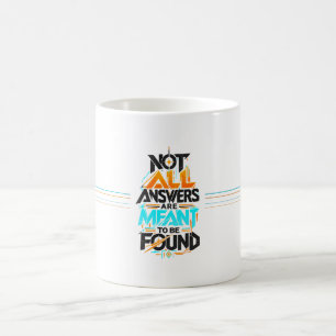 Mug Citation de pause café réfléchie