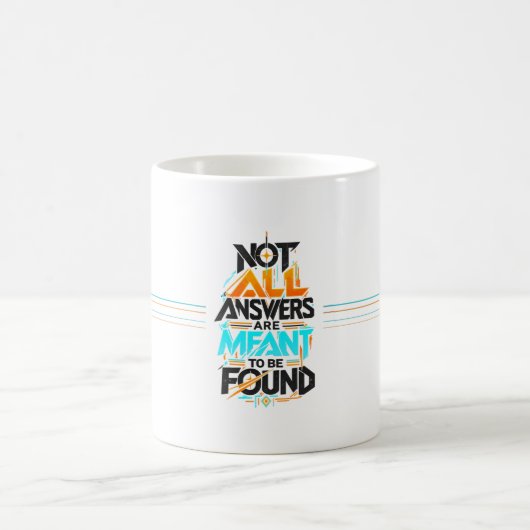 Mug Citation de pause café réfléchie (Centre)