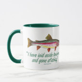 Mug Citation de pêche (Gauche)