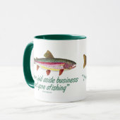 Mug Citation de pêche (Devant gauche)