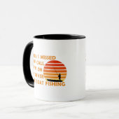 Mug Citation de pêche amusante (Devant gauche)