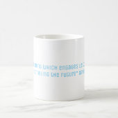 Mug Citation de philosophie de Hume (Centre)