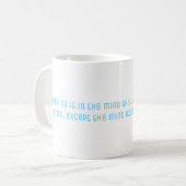 Mug Citation de philosophie de Kant (Devant gauche)