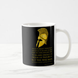 Mug Citation de philosophie stoïque de Marcus Aurelius