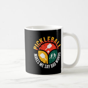 Mug Citation de pickleball humour drôle pour tournoi