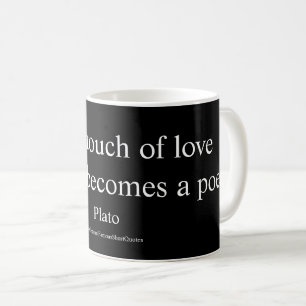 Mug Citation de Platon ; Le Toucher de l'Amour