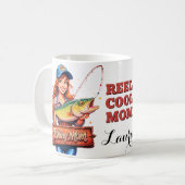 Mug Citation de poisson de maman de pêche (Devant gauche)