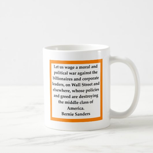 Mug Citation de ponceuses de Bernie (Droite)