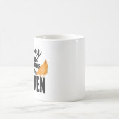 Mug Citation de poulet : Désolé d'avoir des plans avec (Centre)