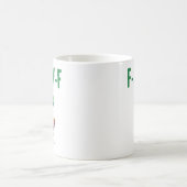 Mug Citation de poulet drôle de la Saint-Patrick F-Caw (Centre)