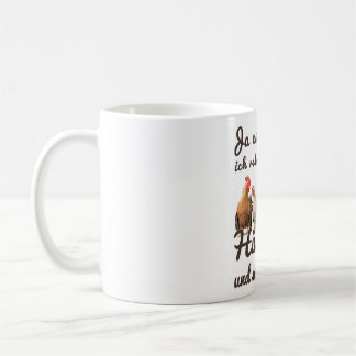 Mug Citation de poulet drôle Je parle à mes poules H