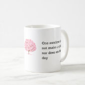 Mug Citation de printemps d'Aristote pour décoration d (Devant droit)